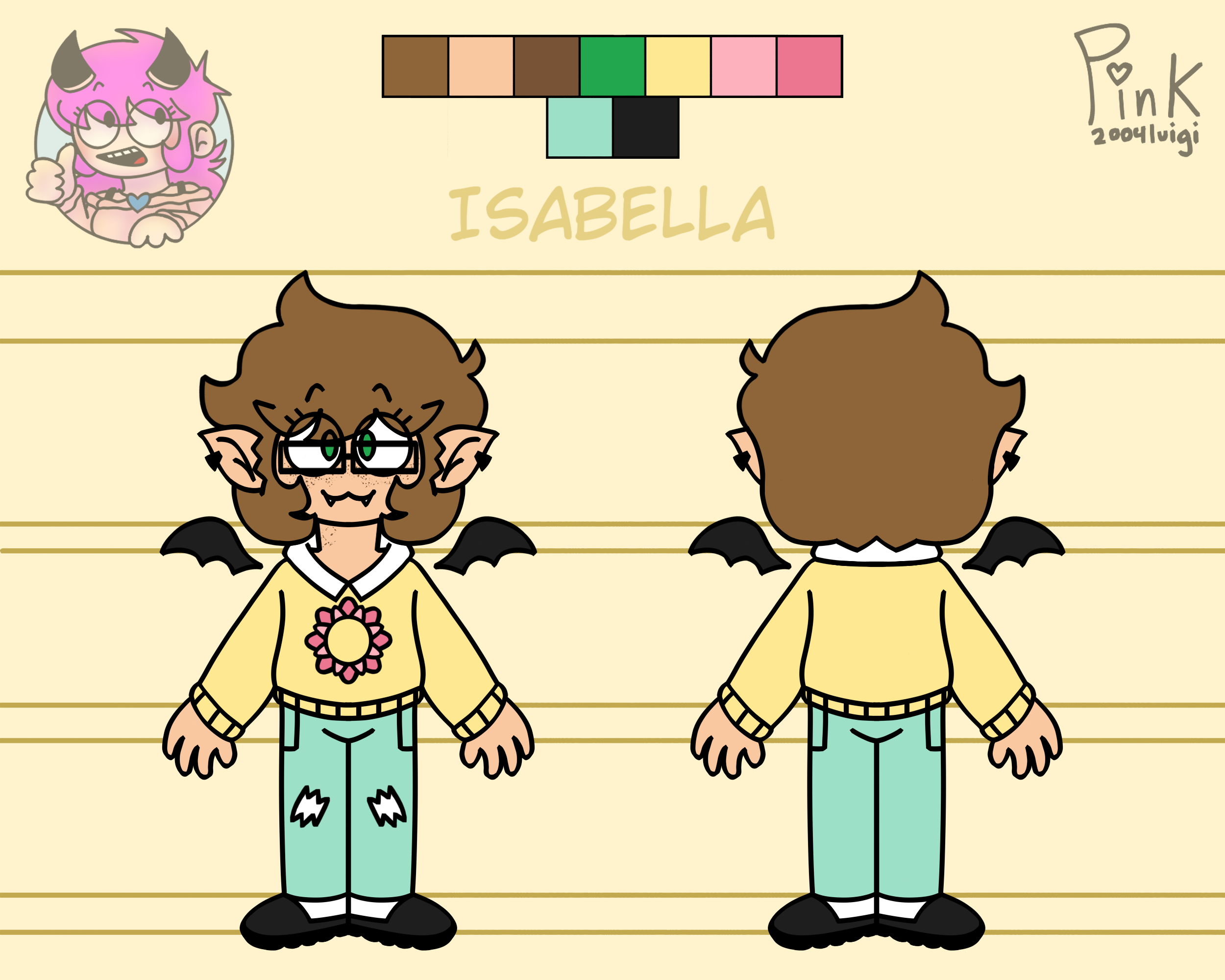 OC Reference - Isabella